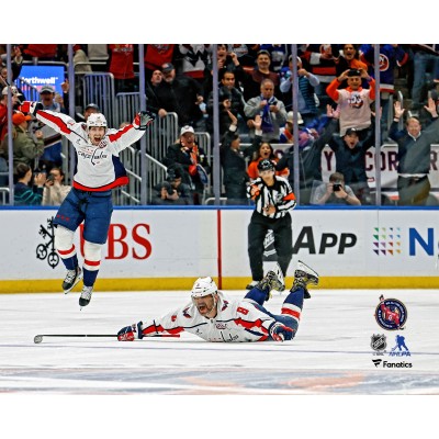 Alexander Ovechkin Washington Capitals Unsigned Fanatics Authentic 895th Goal Celebration Photograph
