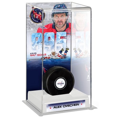 Бокс для шайбы Alexander Ovechkin Washington Capitals Fanatics Authentic 895th Goal Deluxe Tall