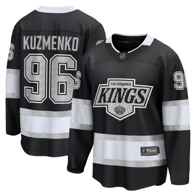 Джерси Los Angeles Kings Andrei Kuzmenko Fanatics Black Home Breakaway