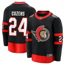 Джерси Ottawa Senators Dylan Cozens Fanatics Black Home Breakaway