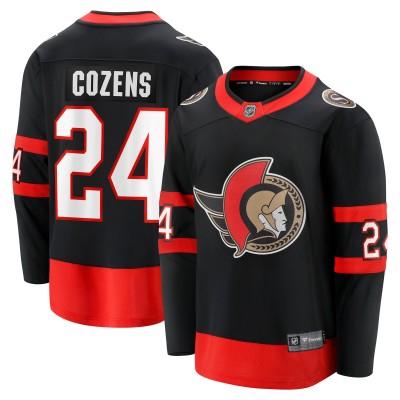 Джерси Ottawa Senators Dylan Cozens Fanatics Black Home Breakaway
