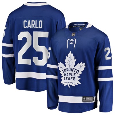 Джерси Toronto Maple Leafs Brandon Carlo Fanatics Blue Home Breakaway