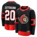 Джерси Ottawa Senators Fabian Zetterlund Fanatics Black Home Breakaway