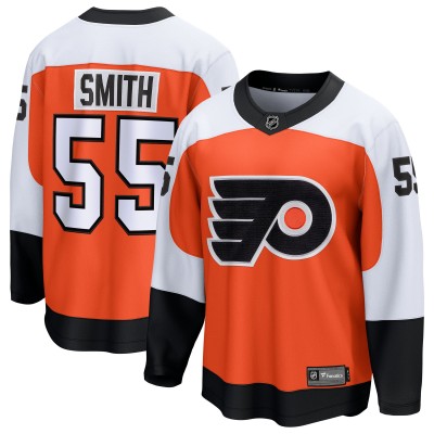 Джерси Philadelphia Flyers Givani Smith Fanatics Orange Home Breakaway