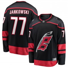 Джерси Carolina Hurricanes Mark Jankowski Fanatics Black Home Breakaway
