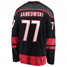 Джерси Carolina Hurricanes Mark Jankowski Fanatics Black Home Breakaway