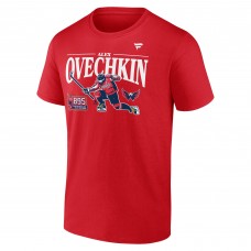 Футболка Washington Capitals Alexander Ovechkin Fanatics Athletic Red NHL All-Time Leading Goal Scorer GR8 Celebration