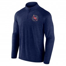 Washington Capitals Alexander Ovechkin Fanatics Navy NHL All-Time Leading Goal Scorer GR8 895 Quarter-Zip Top
