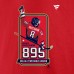 Футболка Washington Capitals Alexander Ovechkin Fanatics Athletic Red NHL All-Time Leading Goal Scorer Locker Room