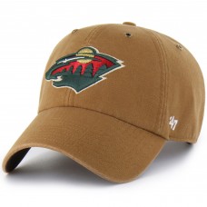 Бейсболка Minnesota Wild Carhartt x 47 Brown Clean Up