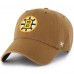 Бейсболка Boston Bruins Carhartt x 47 Brown Clean Up