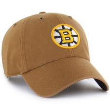 Бейсболка Boston Bruins Carhartt x 47 Brown Clean Up Бейсболка Boston Bruins Carhartt x 47 Brown Clean Up