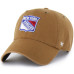 Бейсболка New York Rangers Carhartt x 47 Brown Clean Up