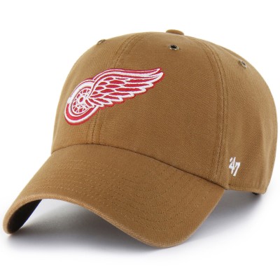 Бейсболка Detroit Red Wings Carhartt x 47 Brown Clean Up
