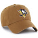 Бейсболка Pittsburgh Penguins Carhartt x 47 Brown Clean Up