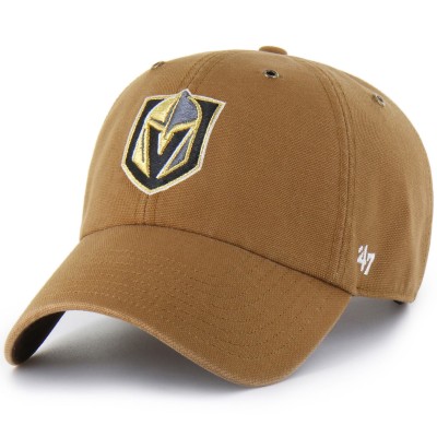 Бейсболка Vegas Golden Knights Carhartt x 47 Brown Clean Up