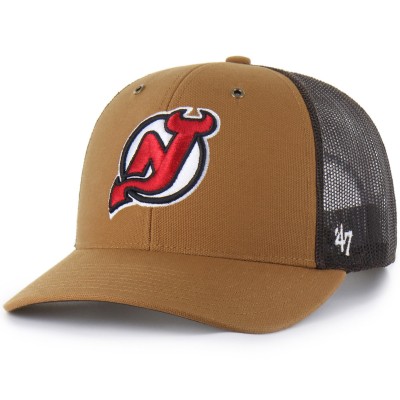 Бейсболка New Jersey Devils Carhartt x 47 Brown Trucker