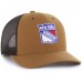 Бейсболка New York Rangers Carhartt x 47 Brown Trucker