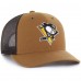 Бейсболка Pittsburgh Penguins Carhartt x 47 Brown Trucker