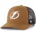 Бейсболка Tampa Bay Lightning Carhartt x 47 Brown Trucker