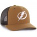 Бейсболка Tampa Bay Lightning Carhartt x 47 Brown Trucker