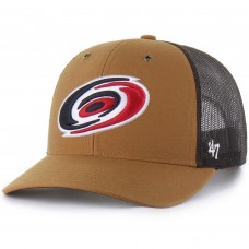 Бейсболка Carolina Hurricanes Carhartt x 47 Brown Trucker