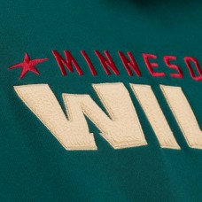 Minnesota Wild Mitchell & Ness Green Team Legacy Hoodie
