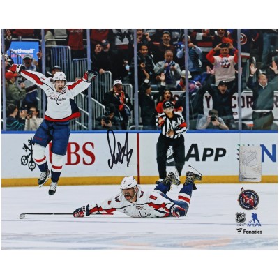 Alexander Ovechkin Washington Capitals Autographed Fanatics Authentic 8 x 10 895th Goal Celebration Photograph