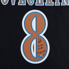Alexander Ovechkin Washington Capitals Autographed Fanatics Authentic 2005 Black Mitchell & Ness Replica Jersey with Multiple Inscriptions - Limited Edition of 10