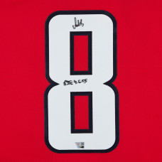 Джерси с автографом Alexander Ovechkin Washington Capitals Fanatics Authentic Red Fanatics Premium with 895G 4-6-25 Inscription Джерси с автографом Alexander Ovechkin Washington Capitals Fanatics Authentic Red Fanatics Premium with 895G 4-6-25 Inscription