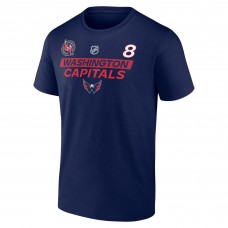 Футболка Washington Capitals Alexander Ovechkin Navy NHL All-Time Leading Goal Scorer Name & Number