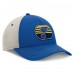 Бейсболка St. Louis Blues Fanatics Blue/Gray 2025 Stanley Cup Playoffs Locker Room
