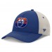 Бейсболка Edmonton Oilers Fanatics Royal/Gray 2025 Stanley Cup Playoffs Locker Room Trucker