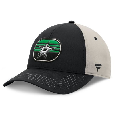 Бейсболка Dallas Stars Fanatics Black/Gray 2025 Stanley Cup Playoffs Locker Room