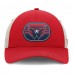 Бейсболка Washington Capitals Fanatics Red/Gray 2025 Stanley Cup Playoffs Locker Room