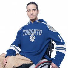 Toronto Maple Leafs G-III Sports by Carl Banks Royal Adaptive Wear Lord Stanley Hooded Long Sleeve Sweatshirt