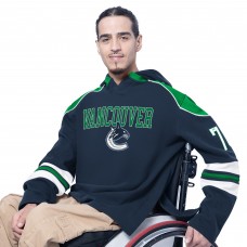 Vancouver Canucks G-III Sports by Carl Banks Blue Adaptive Wear Lord Stanley Hooded Long Sleeve Sweatshirt