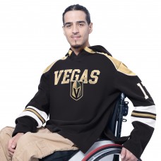 Vegas Golden Knights G-III Sports by Carl Banks Black Adaptive Wear Lord Stanley Hooded Long Sleeve Sweatshirt