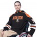 Anaheim Ducks G-III Sports by Carl Banks Black Adaptive Wear Lord Stanley Hooded Long Sleeve Sweatshirt