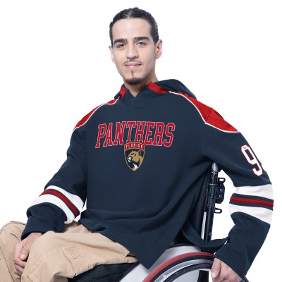 Кофта с капюшоном Florida Panthers G-III Sports by Carl Banks Navy Adaptive Wear Lord Stanley