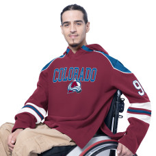 Colorado Avalanche G-III Sports by Carl Banks Burgundy Adaptive Wear Lord Stanley Hooded Long Sleeve Sweatshirt