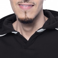 Los Angeles Kings G-III Sports by Carl Banks Black Adaptive Wear Lord Stanley Hooded Long Sleeve Sweatshirt