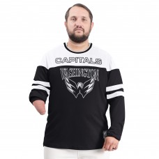 Washington Capitals G-III Sports by Carl Banks Black Adaptive Wear Outlast Durene Long-Sleeve T-Shirt