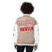 Женская джерси New Devils Starter Natural Free Ball Varsity Jacket