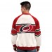 Carolina Hurricanes Starter White Defense Fleece Crewneck Sweatshirt