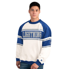 Свитшот Tampa Bay Lightning Starter White Defense Fleece Свитшот Tampa Bay Lightning Starter White Defense Fleece