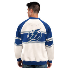 Свитшот Tampa Bay Lightning Starter White Defense Fleece Свитшот Tampa Bay Lightning Starter White Defense Fleece