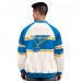 St. Louis Blues Starter White Defense Fleece Crewneck Sweatshirt