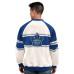 Toronto Maple Leafs Starter White Defense Fleece Crewneck Sweatshirt