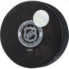 Шайба Bobby Hull Chicago Blackhawks Autographed Fanatics Authentic Official Game with #9 Inscription